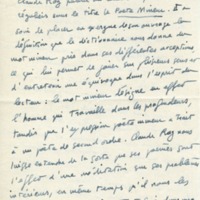 Lettre d'André Rolland de Renéville à Jean Paulhan, 1950-06-30