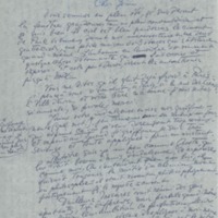 Lettre de Barbara Church à Jean Paulhan (17 octobre 1953)