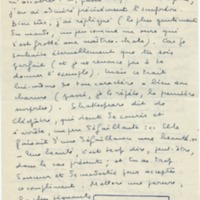 Lettre de Marcel Arland à Jean Paulhan, 1956