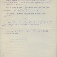 Lettre de Marcel Arland à Jean Paulhan, 1929