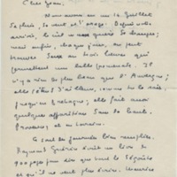 Lettre de Marcel Arland à Jean Paulhan, 1950-07-18