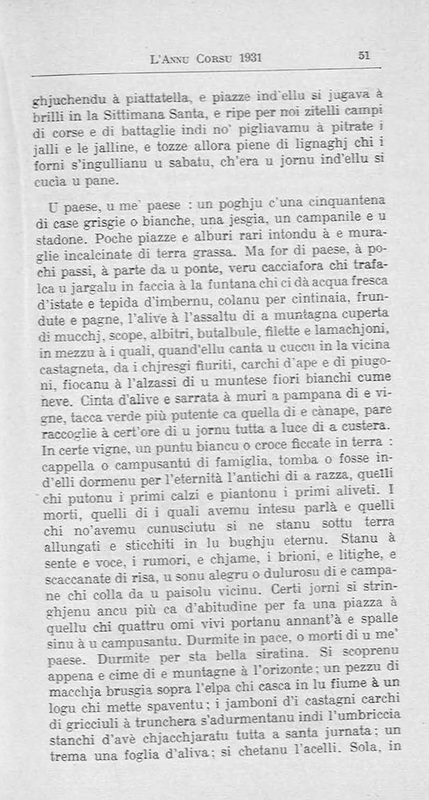 Ritornu à u Paese Ritornu à u Paese