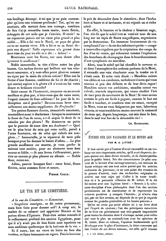 L'Idéal et le Réel, 7 septembre 1867 L'Idéal et le Réel, 7 septembre 1867