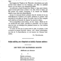 Les Bons Chiens, 27 octobre 1866