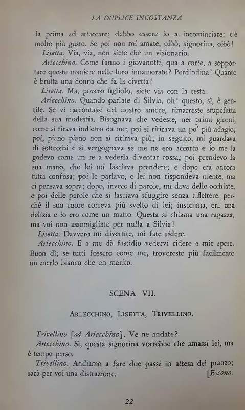 1952 : La duplice incostanza (Corrado Tumiati)