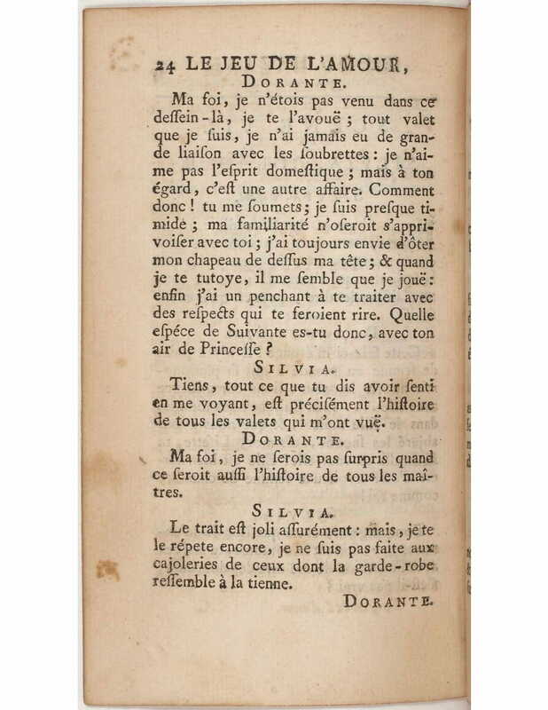 1730 : Le jeu de l’amour et du hasard