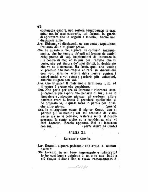 1872 : Le false confidenze