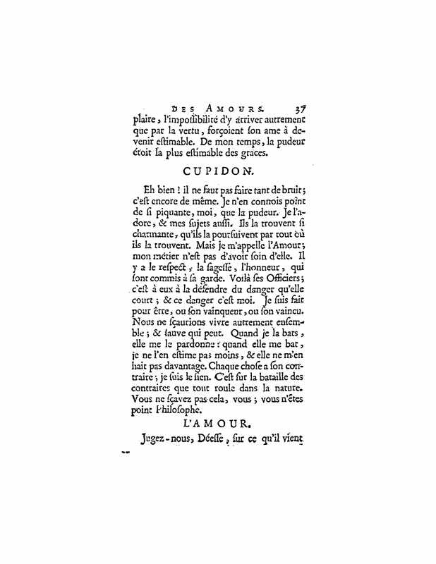 1732 : La réunion des amours