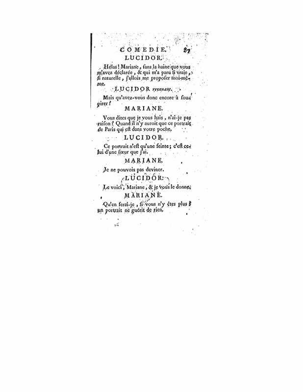 1740 : L’épreuve