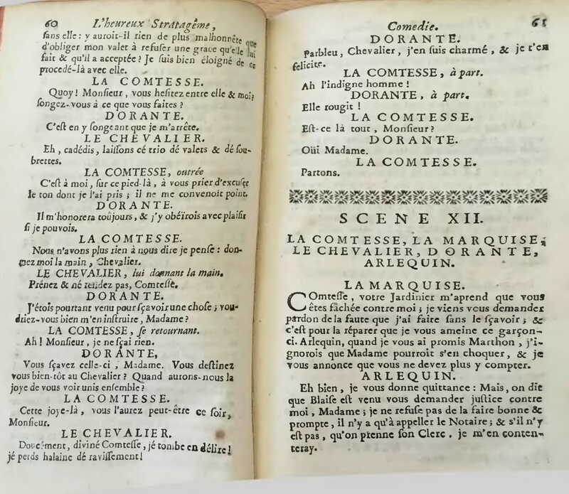 1733 : L’heureux stratagème