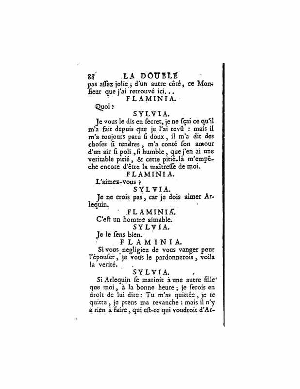 1724 : La double inconstance