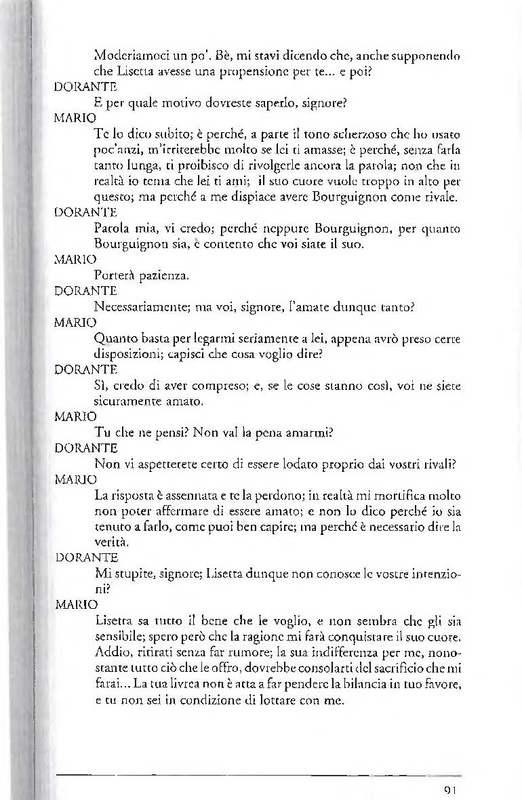 1993 : Il gioco dell’amore e del caso (Massimo Castri)