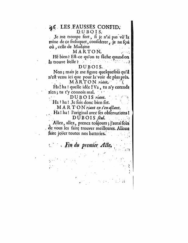 1738 : Les fausses confidences