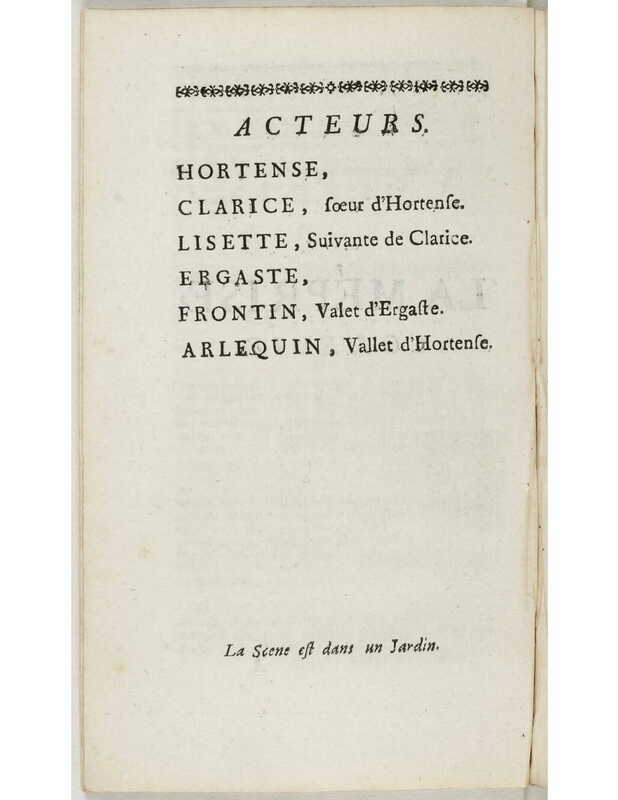 1739 : La méprise