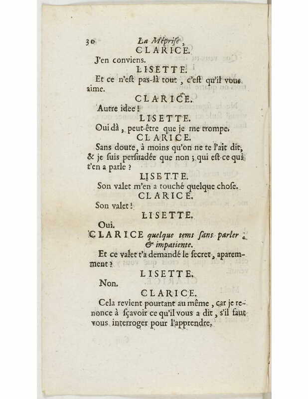 1739 : La méprise