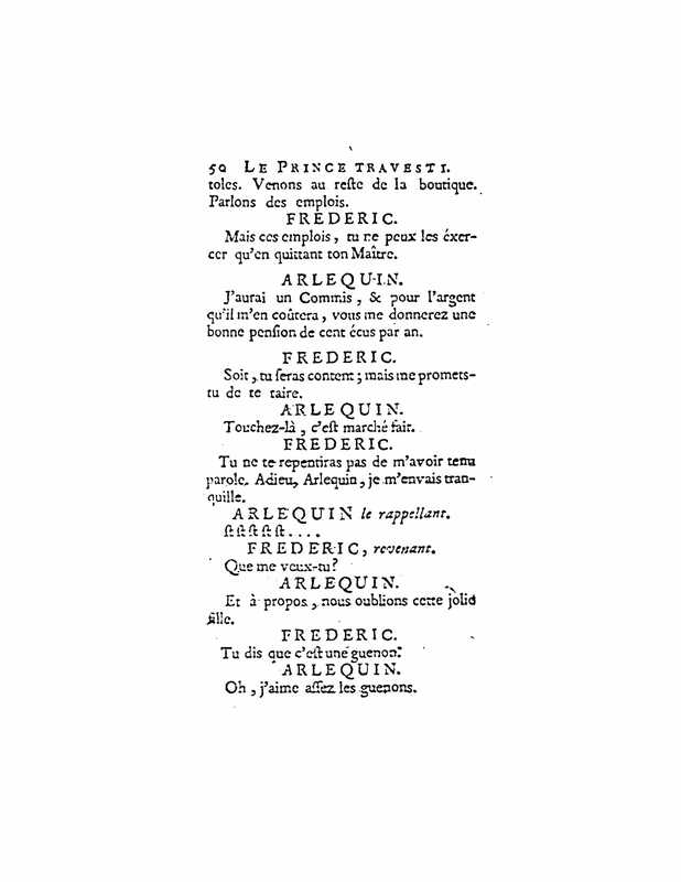 1727 : Le prince travesti