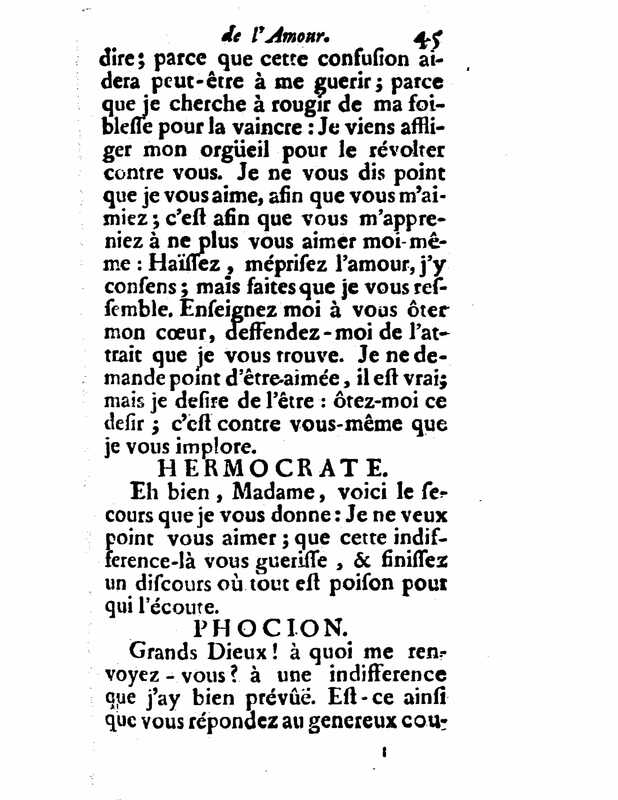 1732 : Le triomphe de l’amour