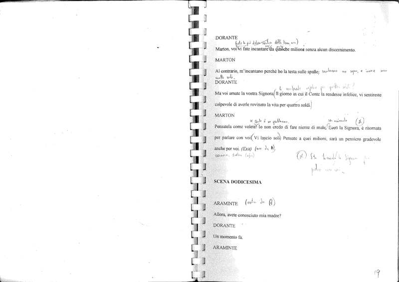 1998 : Le false confidenze (Toni Servillo)