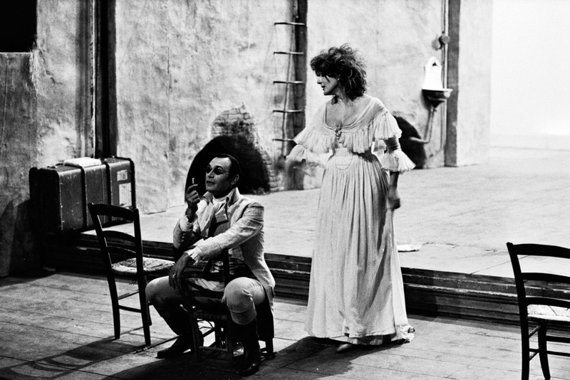 1971 : La finta serva ovvero il furbo punito, Photos du spectacle