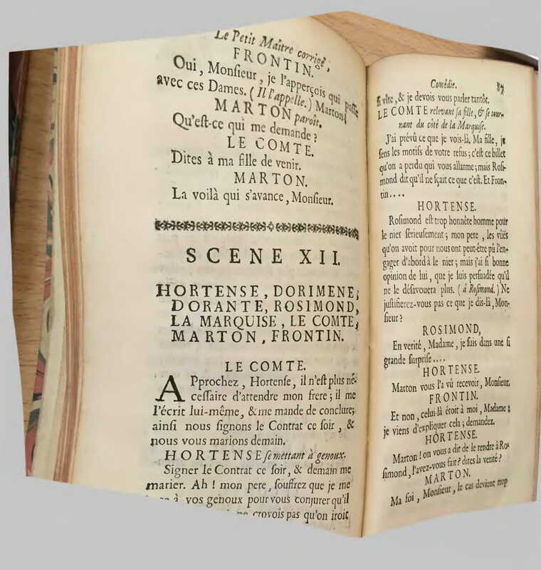 1739 : Le petit-maître corrigé