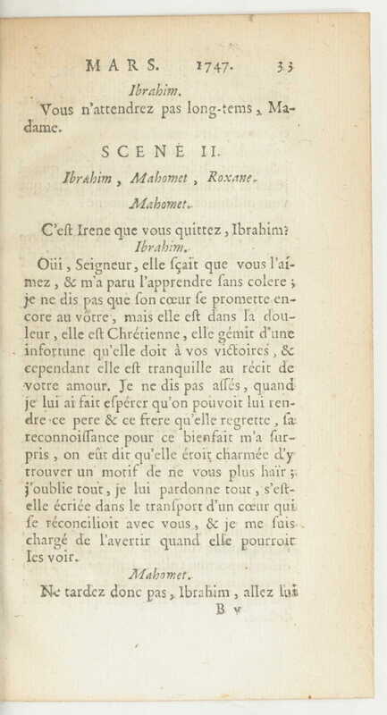 1747 : Mahomet second