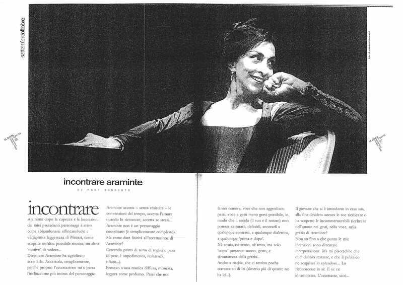 1998 : Le false confidenze (Toni Servillo), Revue de presse