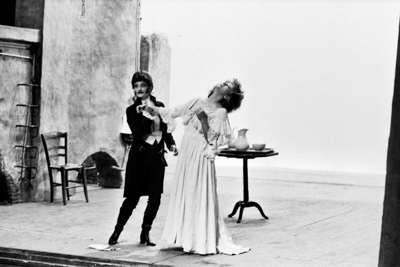 1971 : La finta serva ovvero il furbo punito, Photos du spectacle