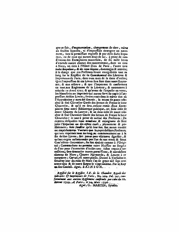 1729 : Le triomphe de Plutus