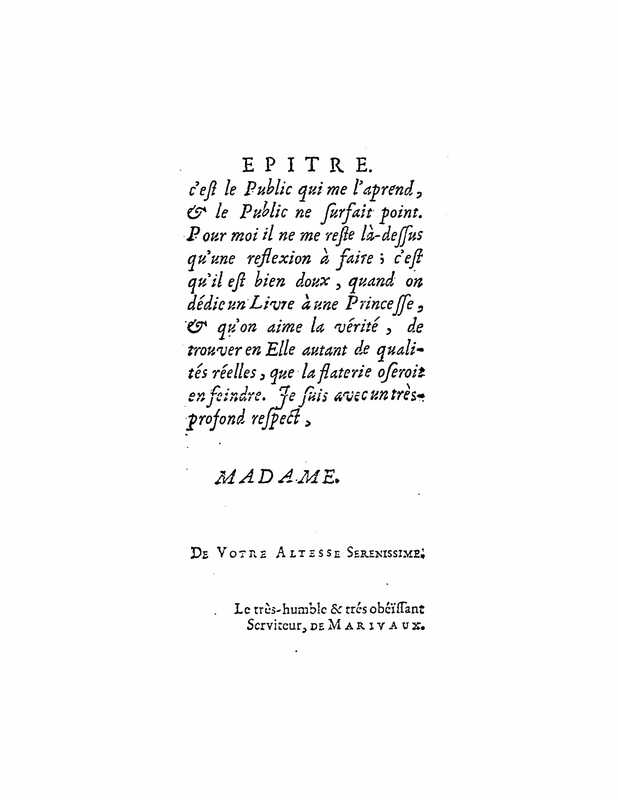 1728 : La seconde surprise de l’amour