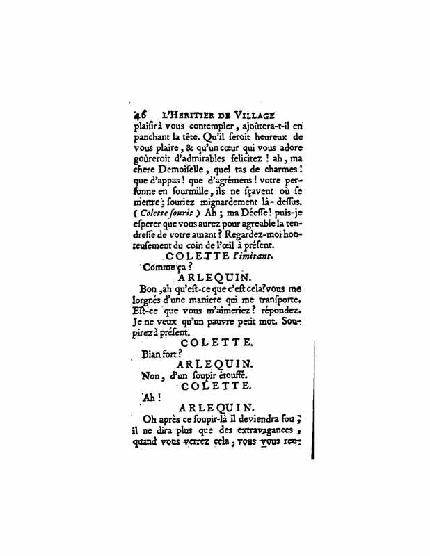 1729 : L’héritier de village
