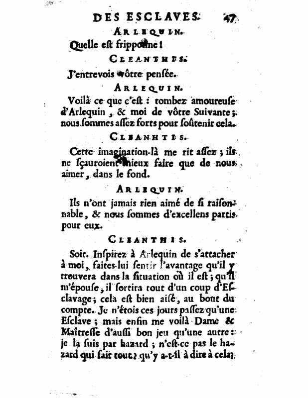1725 : L’île des esclaves