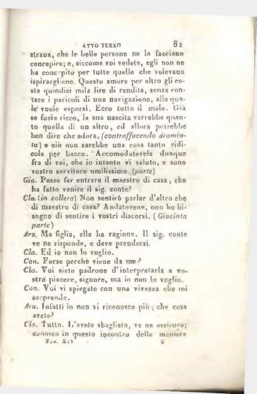 1829 : Le false confidenze [Salvatore Fabbrichesi, 1816]