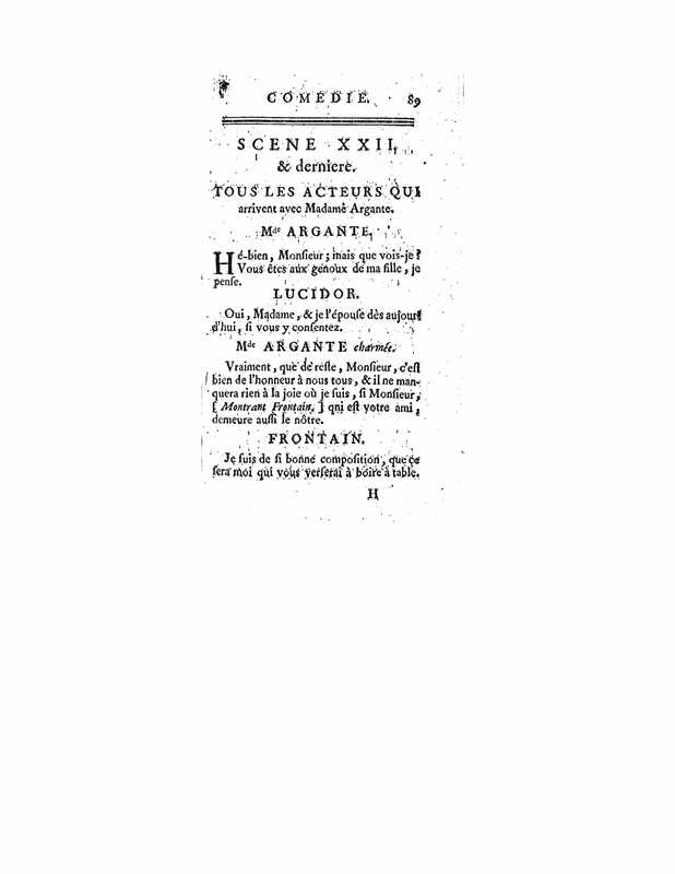 1740 : L’épreuve