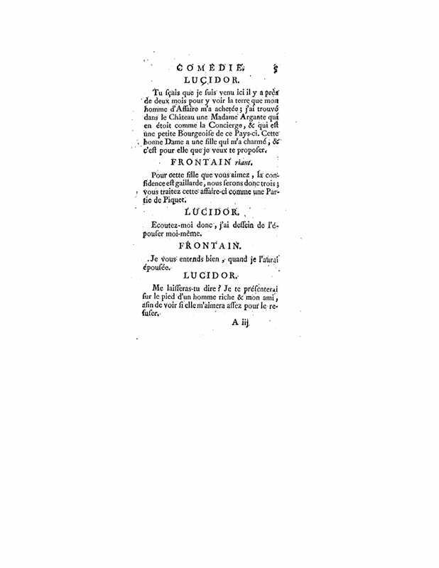 1740 : L’épreuve