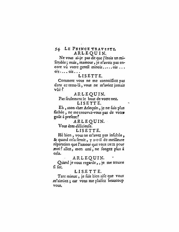 1727 : Le prince travesti