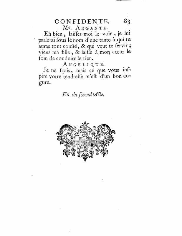 1735 : La mère confidente