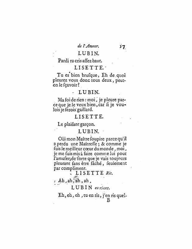 1728 : La seconde surprise de l’amour