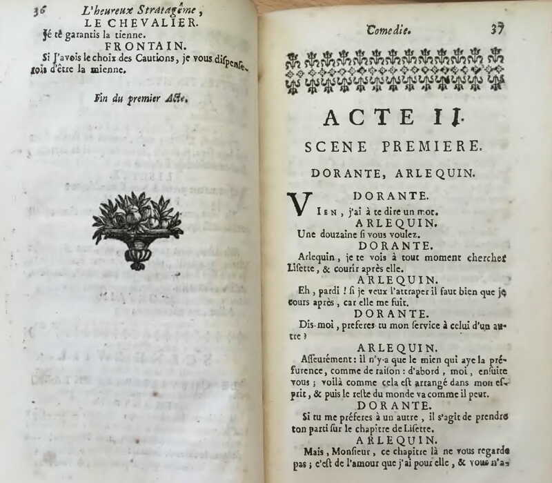 1733 : L’heureux stratagème