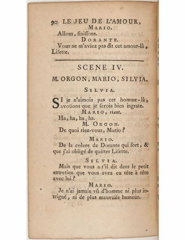 1730 : Le jeu de l’amour et du hasard