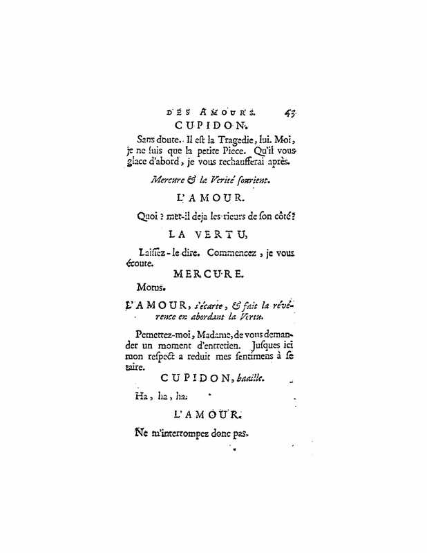 1732 : La réunion des amours