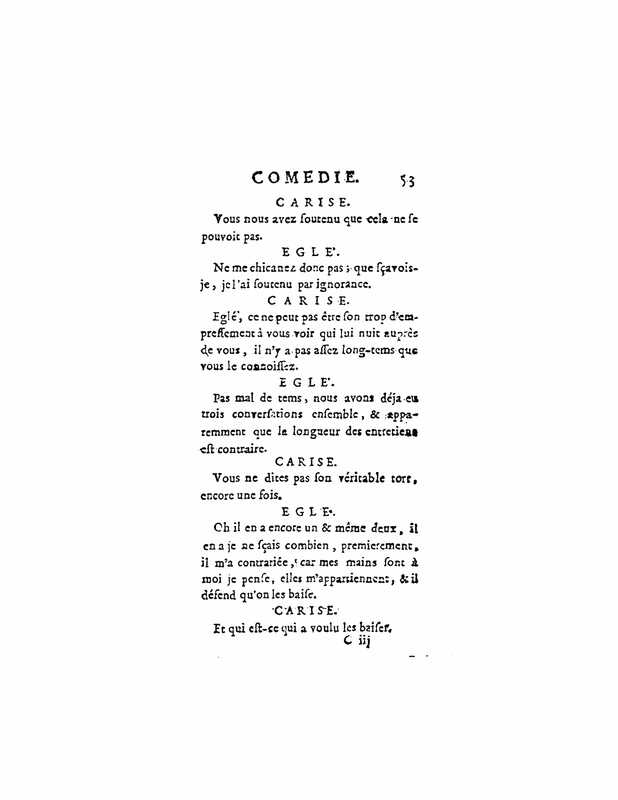 1747 : La dispute