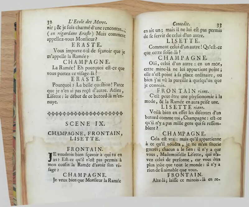 1732 : L’école des mères