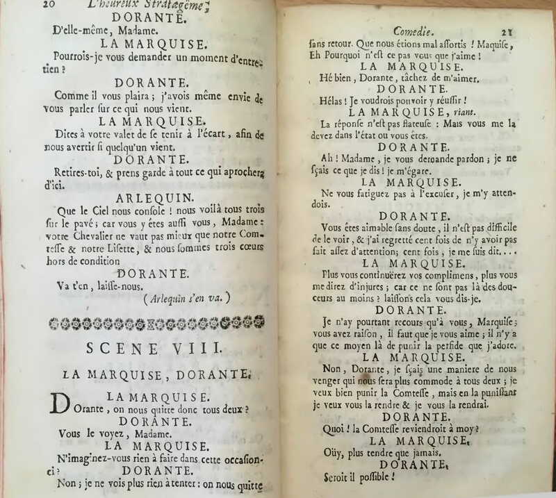 1733 : L’heureux stratagème