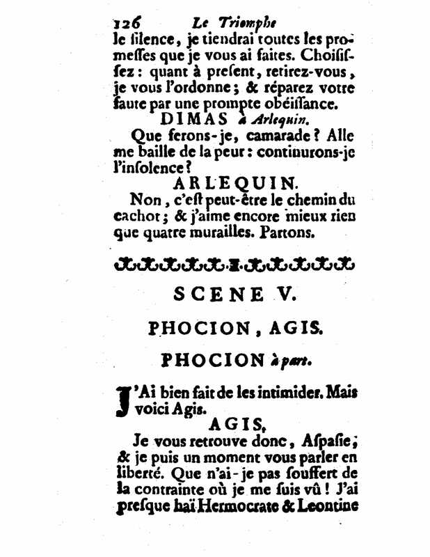 1732 : Le triomphe de l’amour