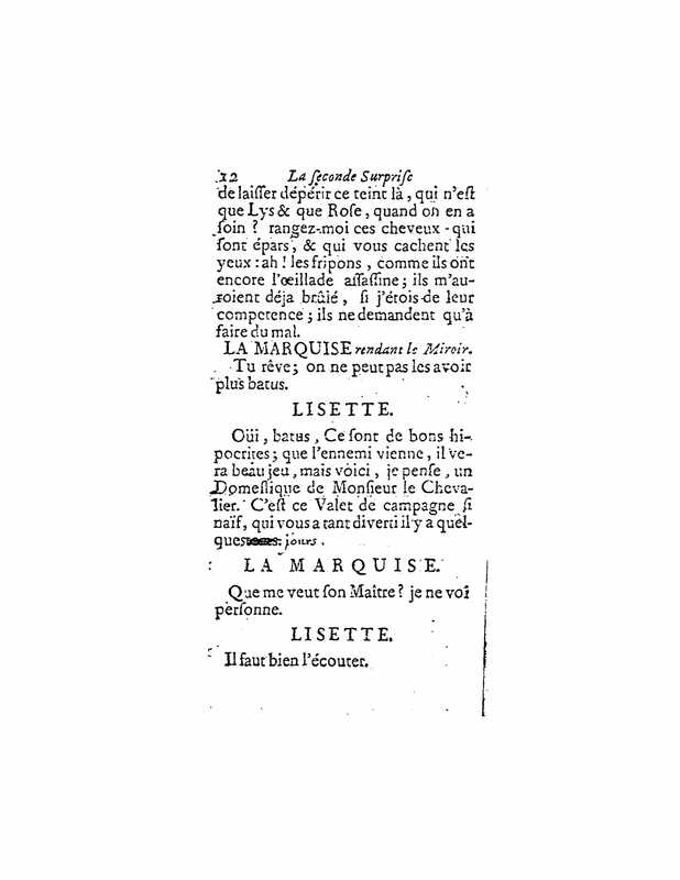 1728 : La seconde surprise de l’amour