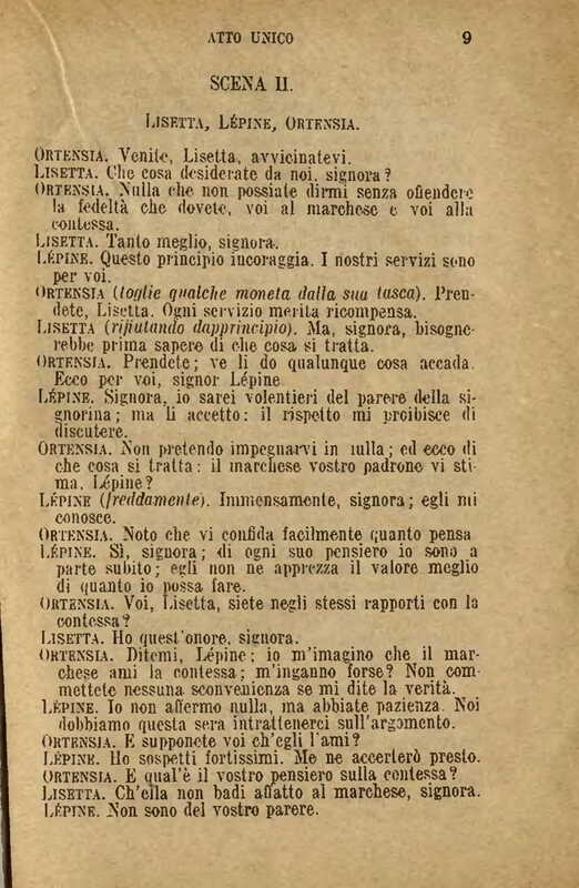 1907 : Il legato (Felicina Sacchetti Parvis)