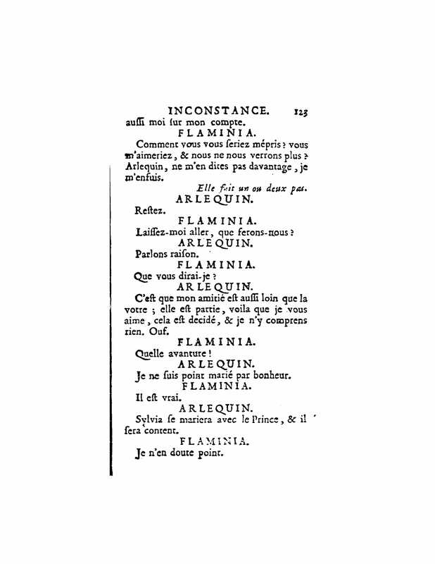 1724 : La double inconstance