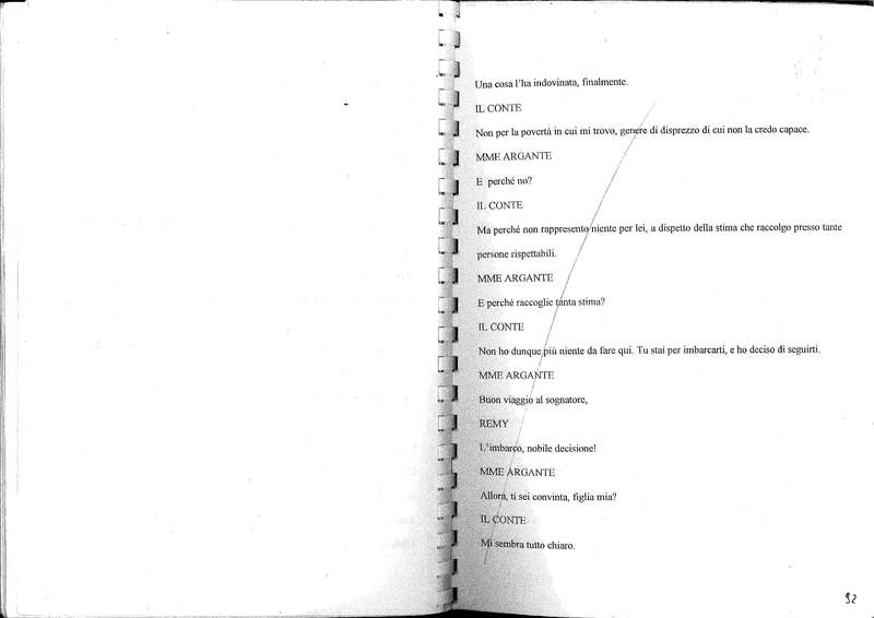 1998 : Le false confidenze (Toni Servillo)