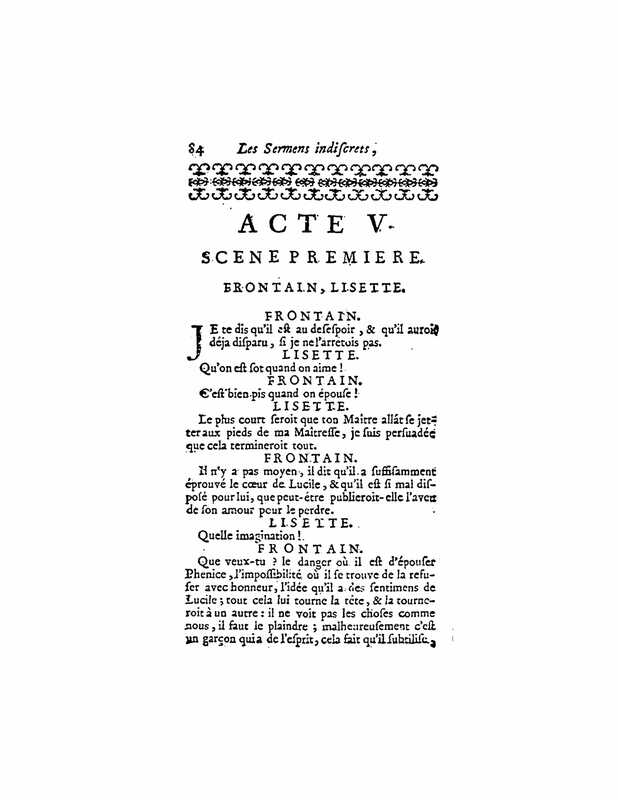 1732 : Les serments indiscrets