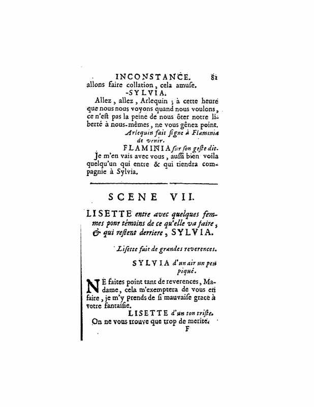 1724 : La double inconstance